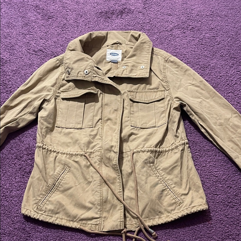 Old Navy Women's Utility Jacket in Tan